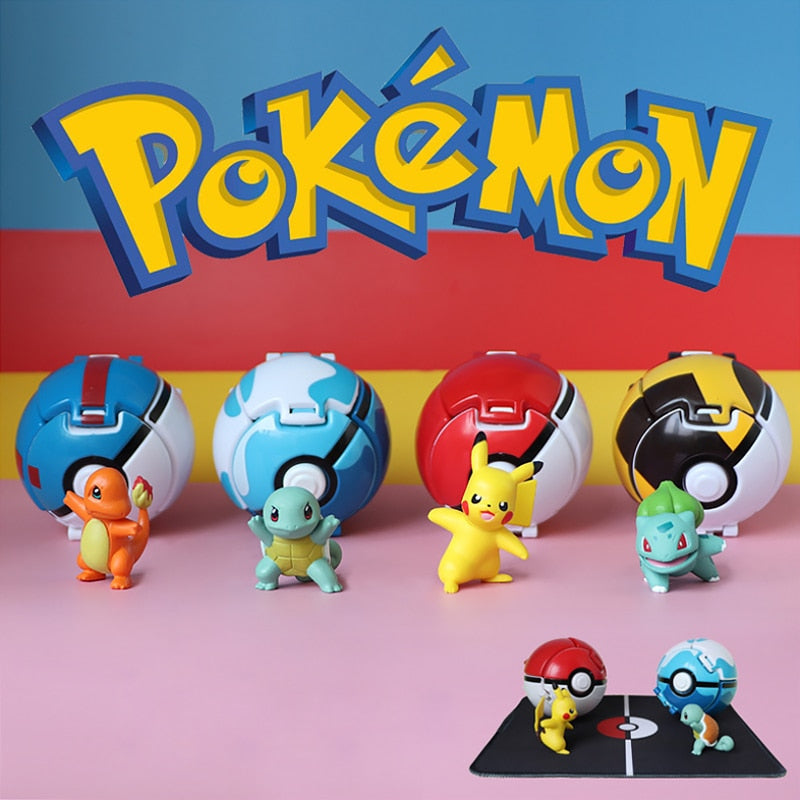 Brinquedo Pokemon com pokebola  Pokemon brinquedos, Pokemon, Pikachu