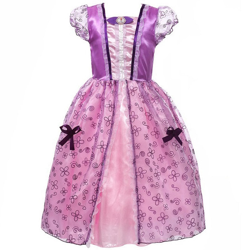 Vestido Princesa Sofia Disney - 2 a 10 Anos – O Mundo da Nuvem