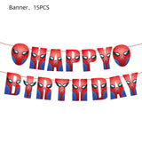 Decoração de Aniversário Homem Aranha Vermelha