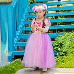 Vestido Rapunzel - 2 a 10 anos