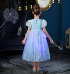 Fantasia Elsa Princesa da Disney - 2 a 8 anos