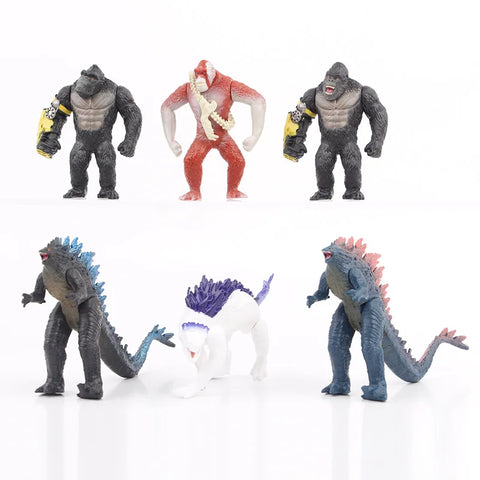 Action Figures do filme Godzilla vs King Kong