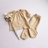 Conjunto em Linho - 8 meses a 5 anos