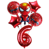 Decoração de Aniversário Homem Aranha Vermelha