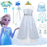 Fantasia Elsa de Frozen - 2 a 10 anos