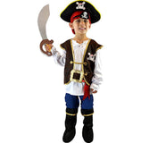 Fantasia de Pirata para meninos - 3 a 10 anos