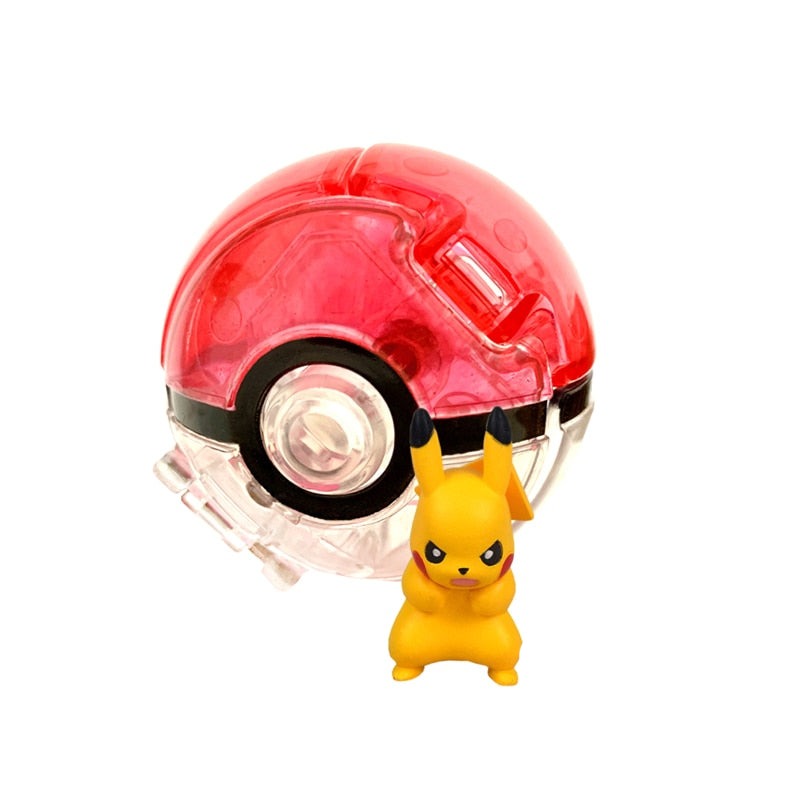 Pokemons Pokeballs Brinquedo de transformação do Pikachu, Charizard, M – O  Mundo da Nuvem