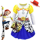 Vestido da Jessie Toy Story - 3 a 12 anos