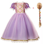 Vestido Rapunzel - 2 a 10 Anos