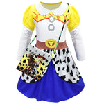 Vestido da Jessie Toy Story - 3 a 12 anos