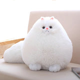 Gato Branco em Pelúcia - 35 a 50 cm