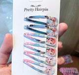 Kit de acessórios para cabelo tema Princesas da Disney
