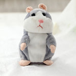 Hamster falante em pelúcia  - 16 a 18 cm