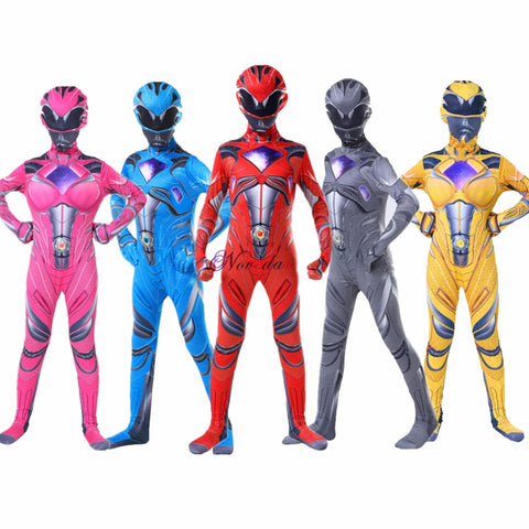 Fantasia Power Rangers - 3 a 7 anos