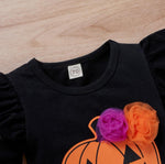 Conjunto Body, Saia e Faixinha Bruxinha Halloween - 6 a 24 meses