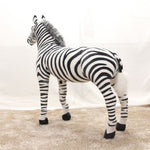 Zebra de Pelúcia Decorativa
