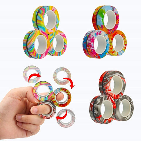 Spinner Magnético com 3 peças