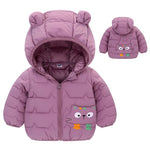 Jaqueta de inverno para crianças - 1 a 5 anos