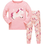 Pijama infantil de algodão para meninas - 3 a 8 anos