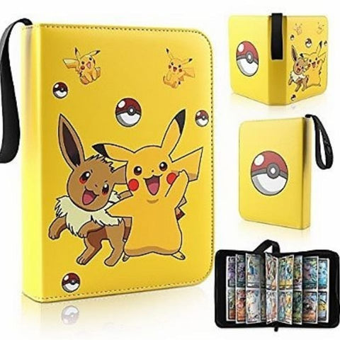 Livro Porta cartão de Anime do Pokémon de 200 Espaços para Colecionadores