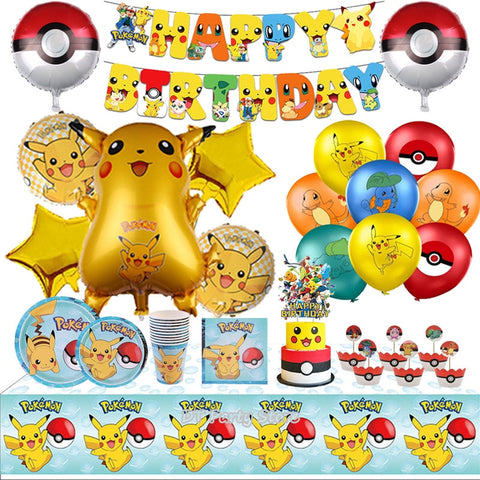Decorações de Aniversário Pokémon