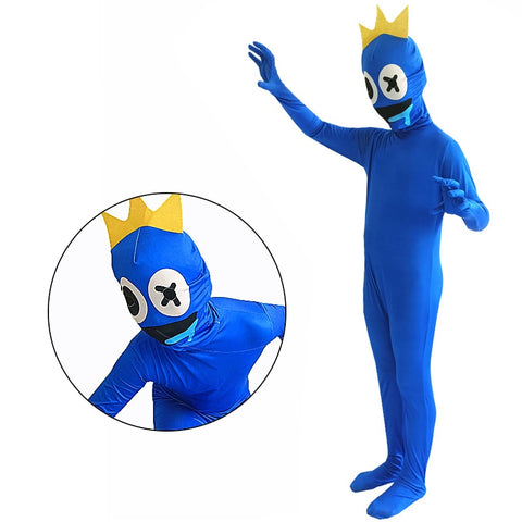 2 New Blue from Rainbow Friends Costumes! 