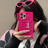Capinha para iPhone Barbie Speaker